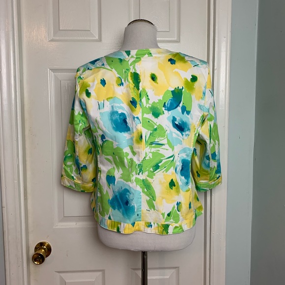 Kim Rogers Top or Lightweight Jacket. Size PL - Picture 7 of 8